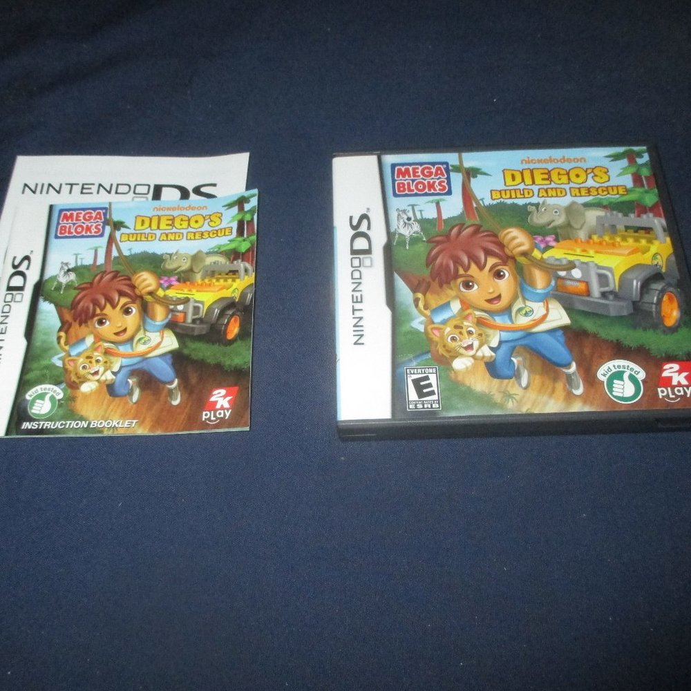 Mega Bloks: Diego's Build and Rescue (Nintendo DS, 2010)